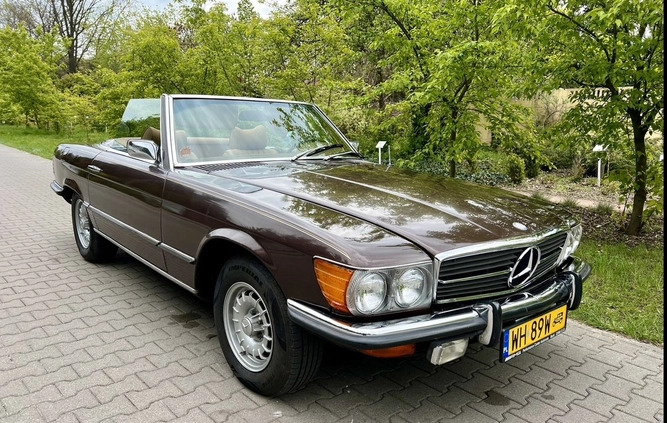 Mercedes-Benz SL cena 66500 przebieg: 189000, rok produkcji 1973 z Warszawa małe 121